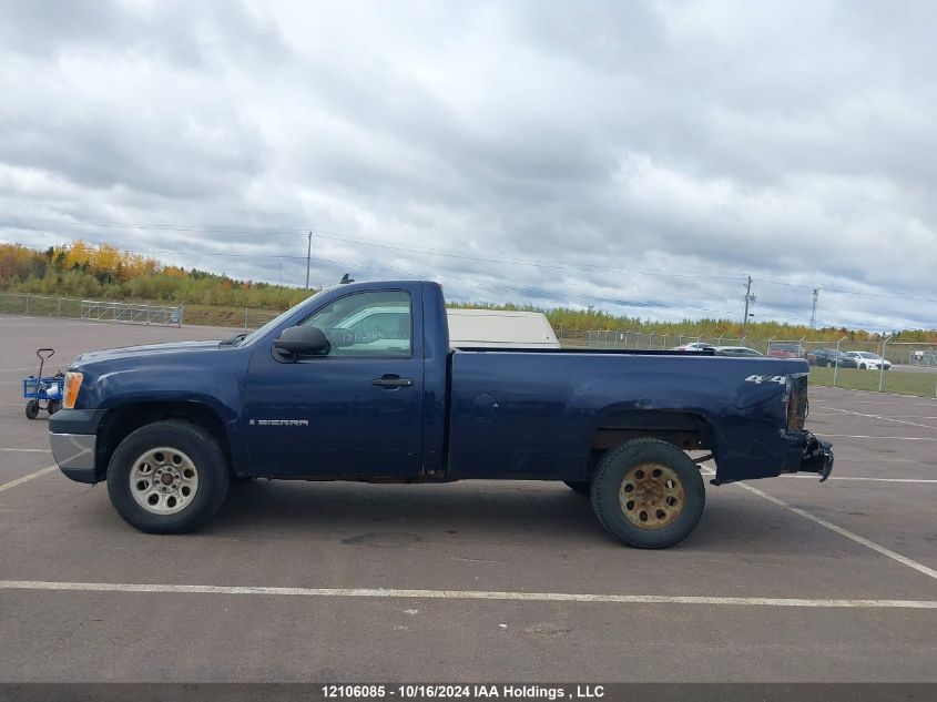 2009 GMC Sierra 1500 VIN: 1GTEK14X69Z241003 Lot: 12106085