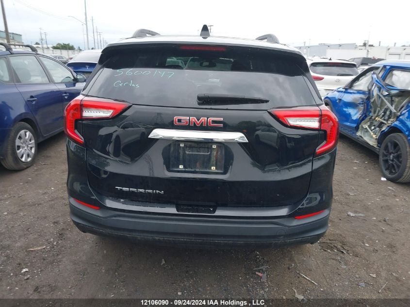 2022 GMC Terrain VIN: 3GKALMEV9NL166877 Lot: 12106090