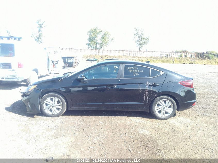 2020 Hyundai Elantra Preferred Auto Ivt VIN: KMHD84LF9LU994397 Lot: 12106123