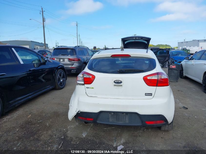 2013 Kia Rio VIN: KNADM5A37D6768473 Lot: 12106130