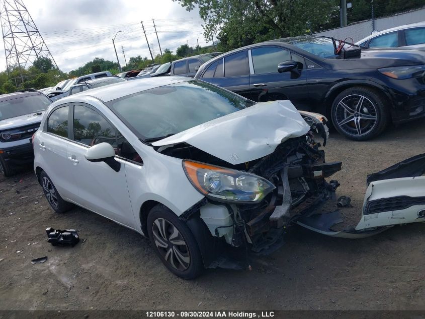 2013 Kia Rio VIN: KNADM5A37D6768473 Lot: 12106130