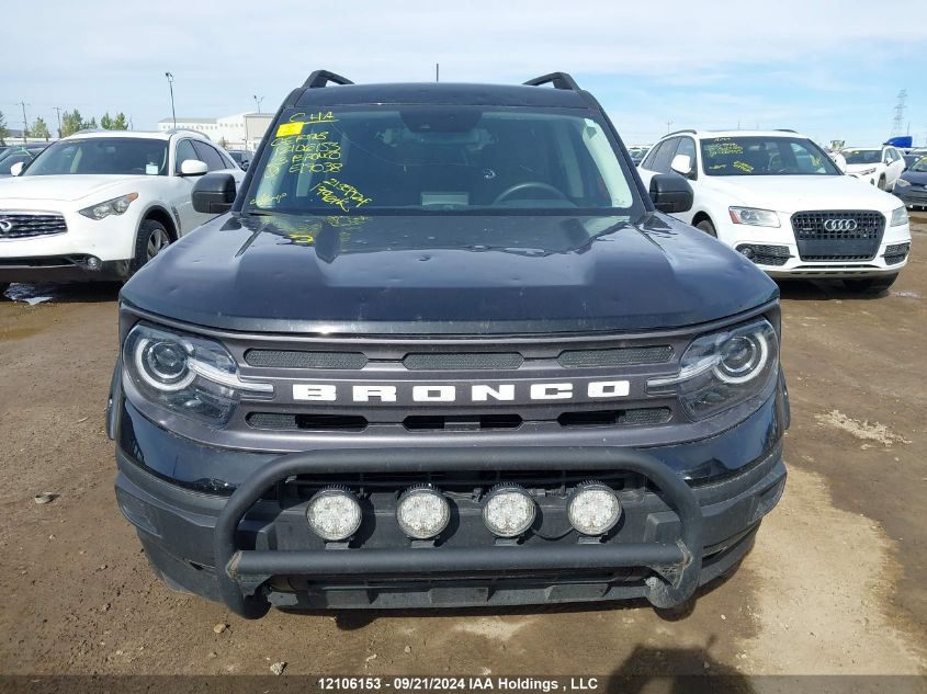 2023 Ford Bronco Sport Big Bend VIN: 3FMCR9B66PRE17038 Lot: 12106153