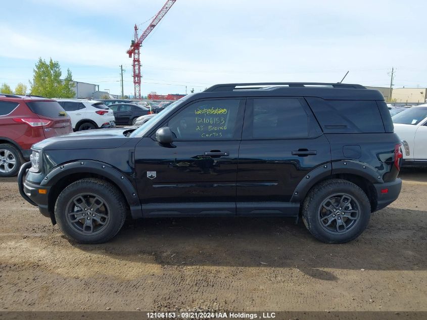 2023 Ford Bronco Sport Big Bend VIN: 3FMCR9B66PRE17038 Lot: 12106153