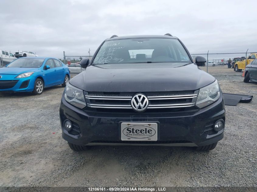 2017 Volkswagen Tiguan VIN: WVGNV7AX6HW501295 Lot: 12106161