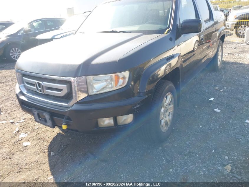 2009 Honda Ridgeline VIN: 2HJYK16529H001208 Lot: 12106196