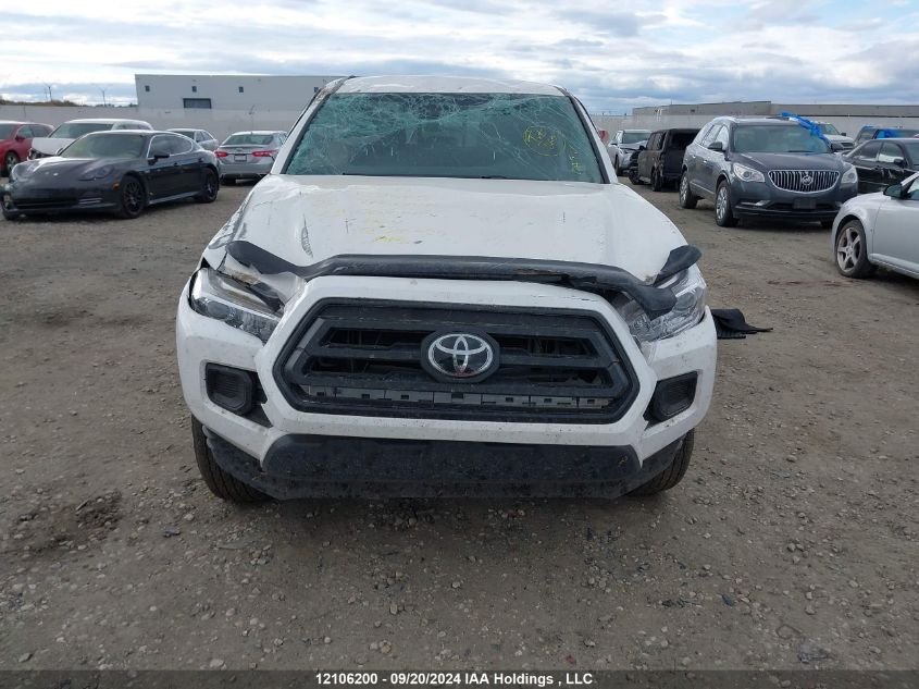 2022 Toyota Tacoma Double Cab/Sr5/Trd Sport/Trd Off Road VIN: 3TYDZ5BN4NT009449 Lot: 12106200