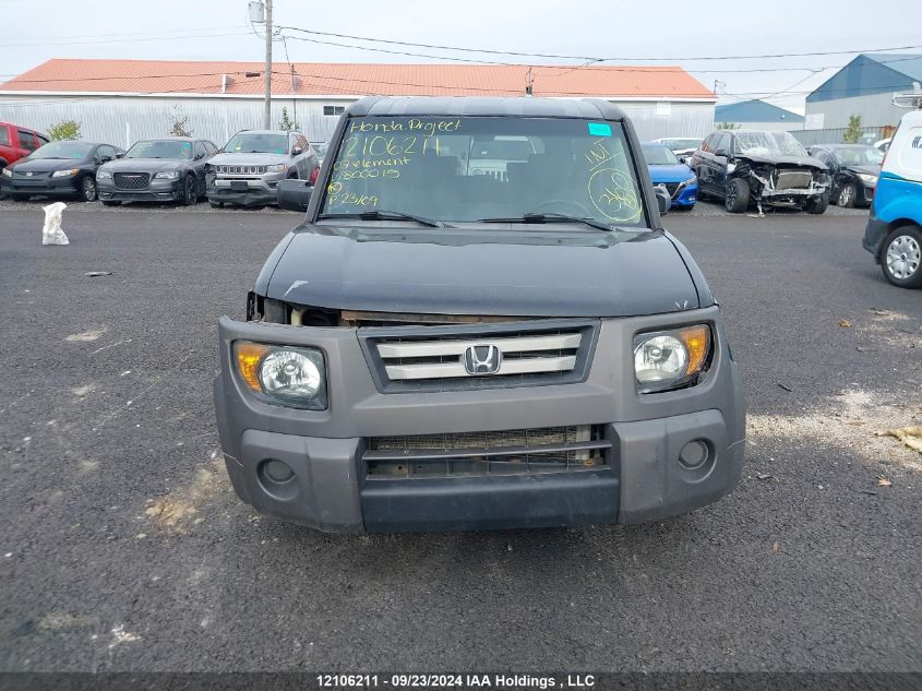 2007 Honda Element VIN: 5J6YH28777L800015 Lot: 12106211