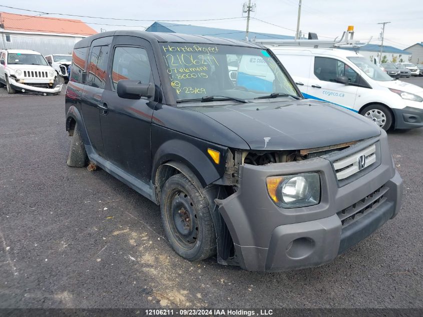 2007 Honda Element VIN: 5J6YH28777L800015 Lot: 12106211