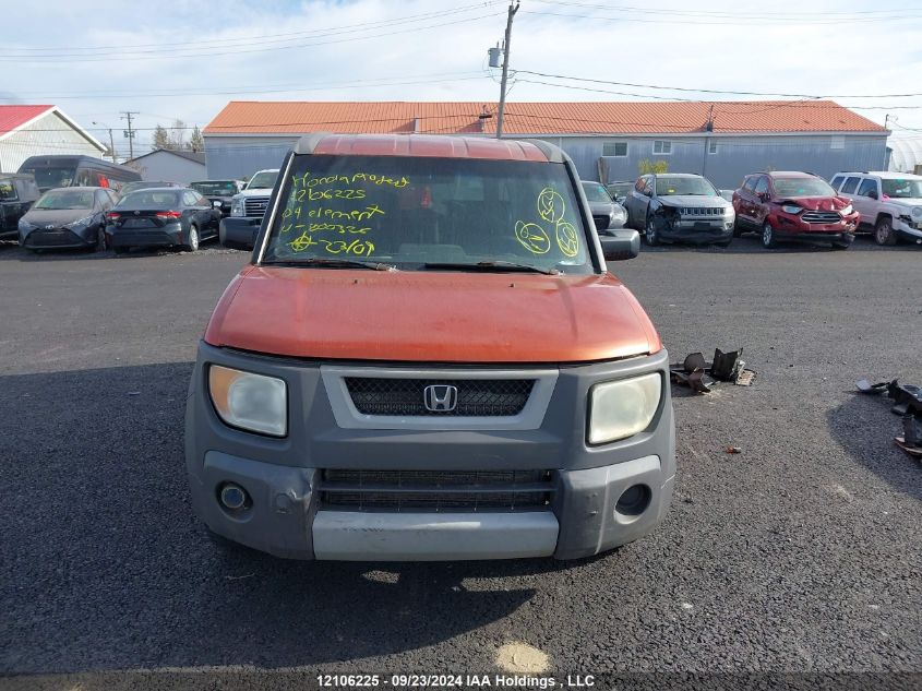 2004 Honda Element VIN: 5J6YH27584L800326 Lot: 12106225