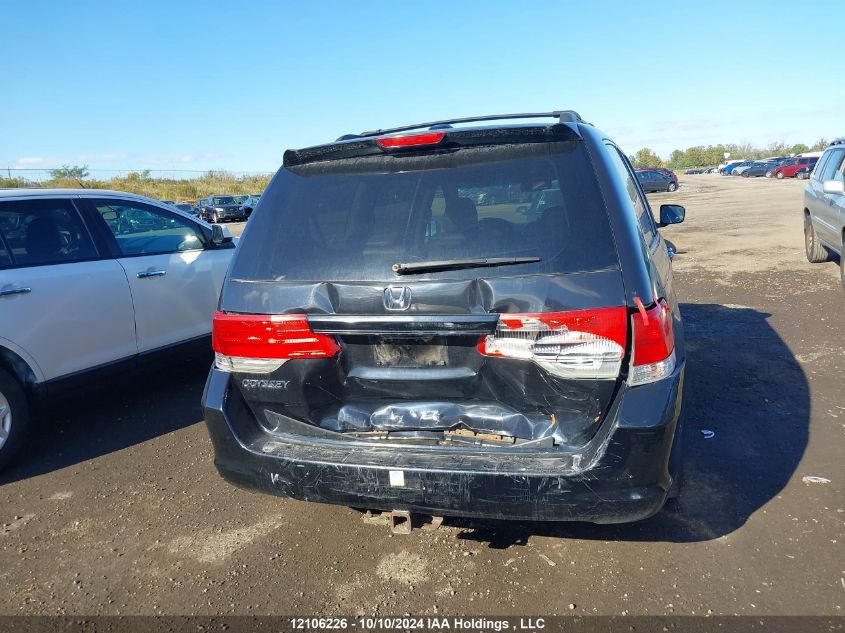 2009 Honda Odyssey VIN: 5FNRL38659B505328 Lot: 12106226