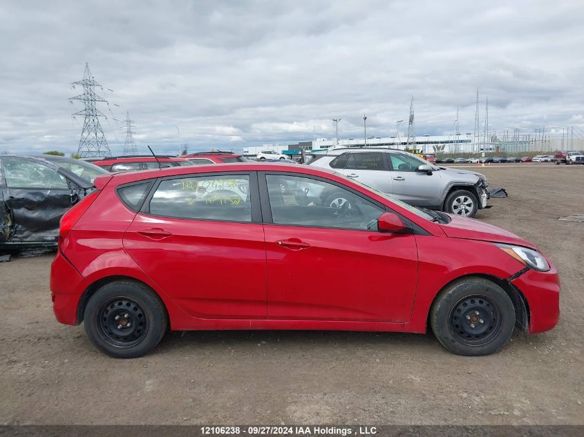 2014 Hyundai Accent Gls/Gs VIN: KMHCT5AE9EU184152 Lot: 12106238