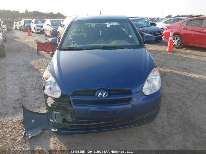 2010 Hyundai Accent Se VIN: KMHCN3BC6AU174832 Lot: 12106255