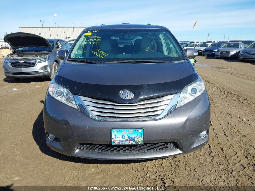 5TDDK3DC6ES087795 2014 Toyota Sienna Xle/Limited