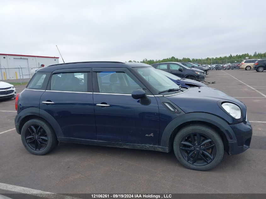 2012 Mini Cooper Countryman VIN: WMWZC5C57CWL59430 Lot: 12106261