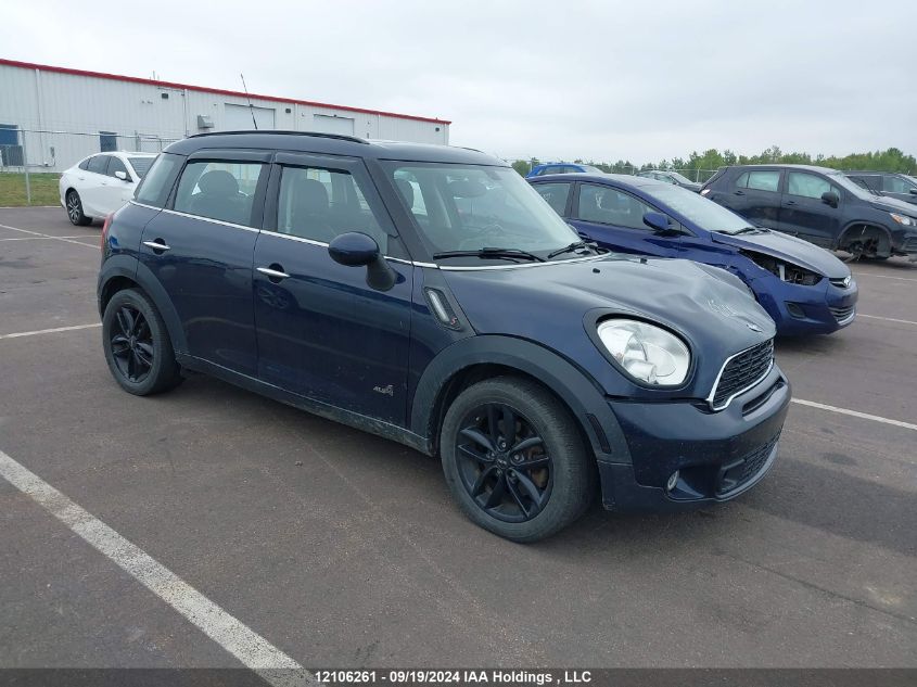 2012 Mini Cooper Countryman VIN: WMWZC5C57CWL59430 Lot: 12106261