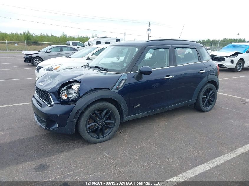 2012 Mini Cooper Countryman VIN: WMWZC5C57CWL59430 Lot: 12106261