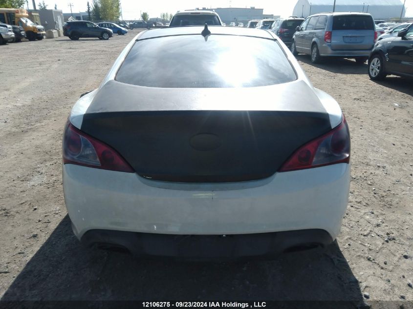 2011 Hyundai Genesis Coupe 2.0T VIN: KMHHT6KD6BU058263 Lot: 12106275