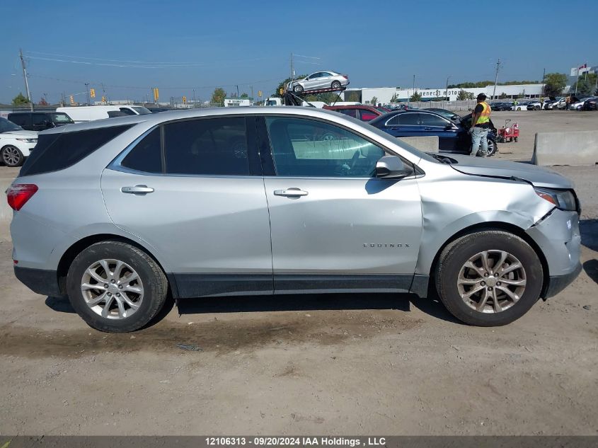 2018 Chevrolet Equinox Lt VIN: 2GNAXJEV4J6205380 Lot: 12106313