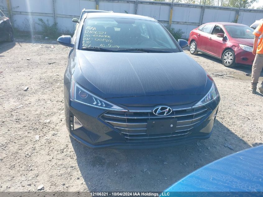 KMHD84LF7LU001916 2020 Hyundai Elantra Sel/Value/Limited