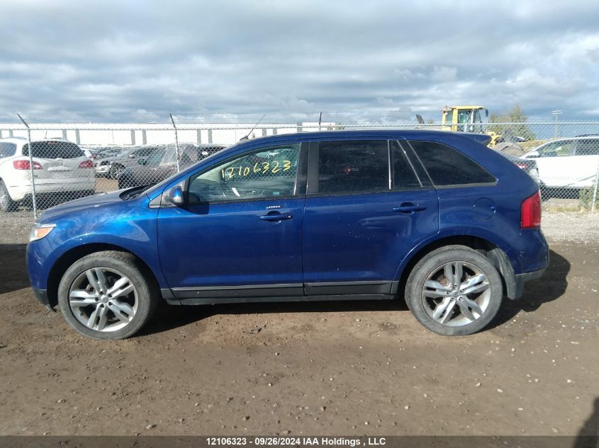 2FMDK4JC3DBC23788 2013 Ford Edge Sel