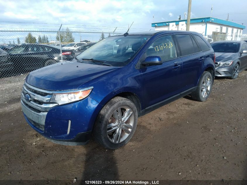 2013 Ford Edge Sel VIN: 2FMDK4JC3DBC23788 Lot: 12106323