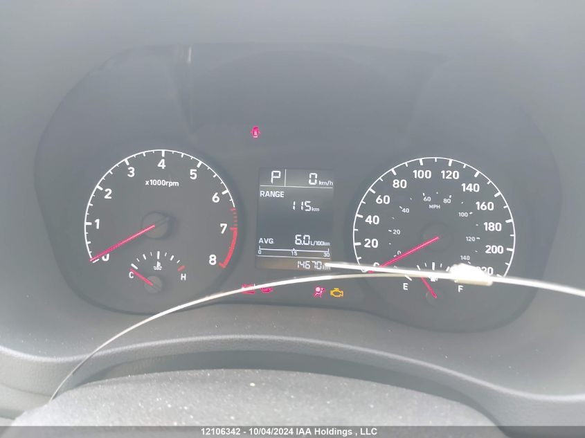 2020 Hyundai Accent Se/Sel VIN: 3KPC25A68LE124794 Lot: 12106342