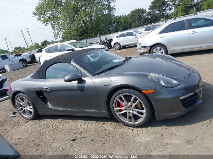 2013 Porsche Boxster S VIN: WP0CB2A85DS132544 Lot: 12106352