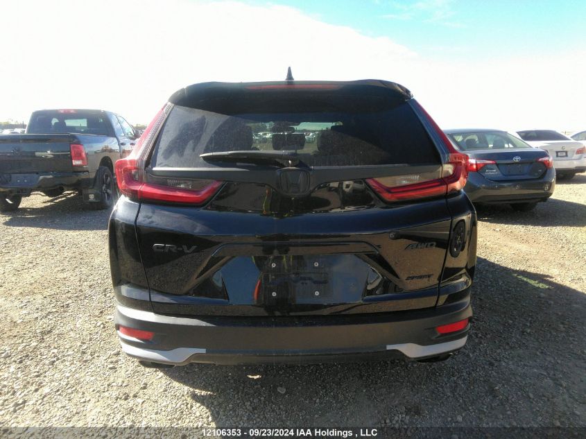 2020 Honda Cr-V VIN: 2HKRW2H44LH239406 Lot: 12106353