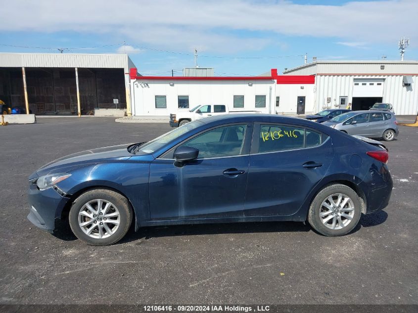 2014 Mazda 3 Touring VIN: 3MZBM1V76EM122758 Lot: 12106416