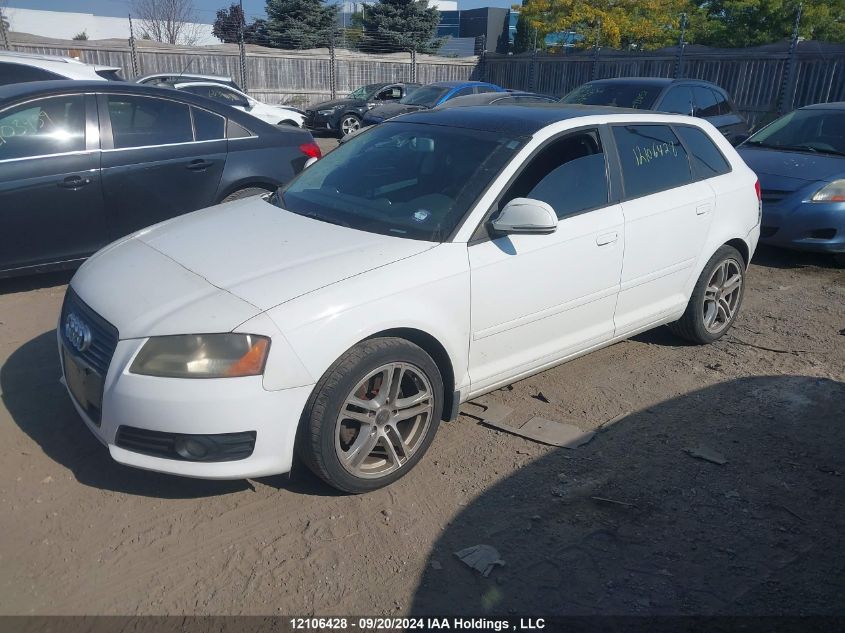 WAUKF78P39A067701 2009 Audi A3 2.0T