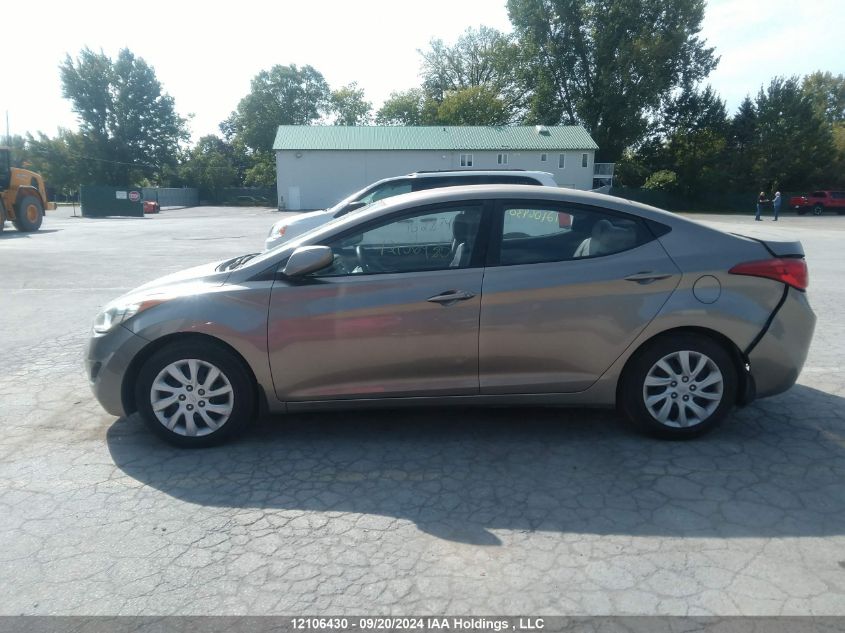 2013 Hyundai Elantra Gls/Limited VIN: 5NPDH4AE6DH162879 Lot: 12106430