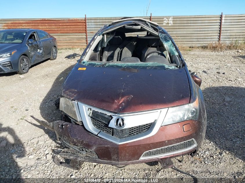 2010 Acura Mdx VIN: 2HNYD2H72AH000979 Lot: 12106432