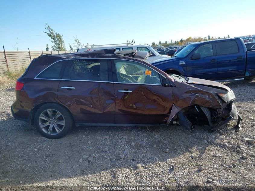 2010 Acura Mdx VIN: 2HNYD2H72AH000979 Lot: 12106432