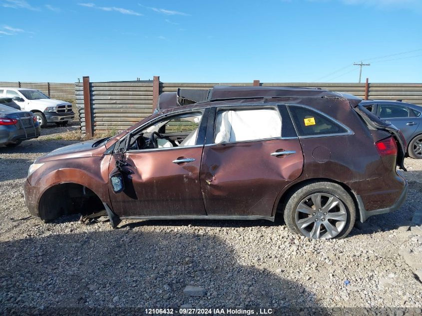 2010 Acura Mdx VIN: 2HNYD2H72AH000979 Lot: 12106432