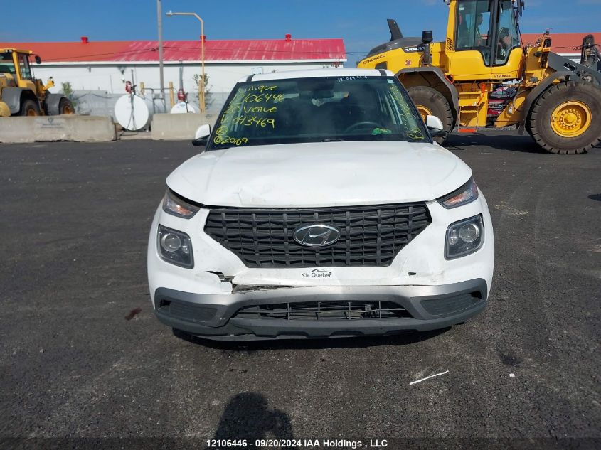 2020 Hyundai Venue Essential Auto Ivt VIN: KMHRB8A3XLU043469 Lot: 12106446