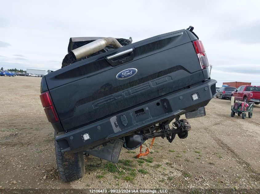 2018 Ford F150 Supercrew VIN: 1FTFW1E19JFC50125 Lot: 12106473