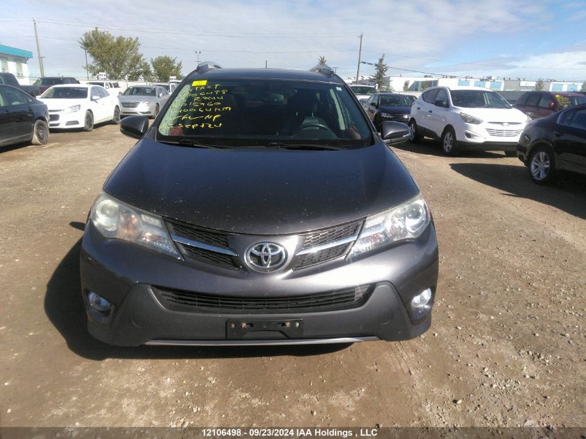 2013 Toyota Rav4 Limited VIN: 2T3DFREV3DW015960 Lot: 12106498