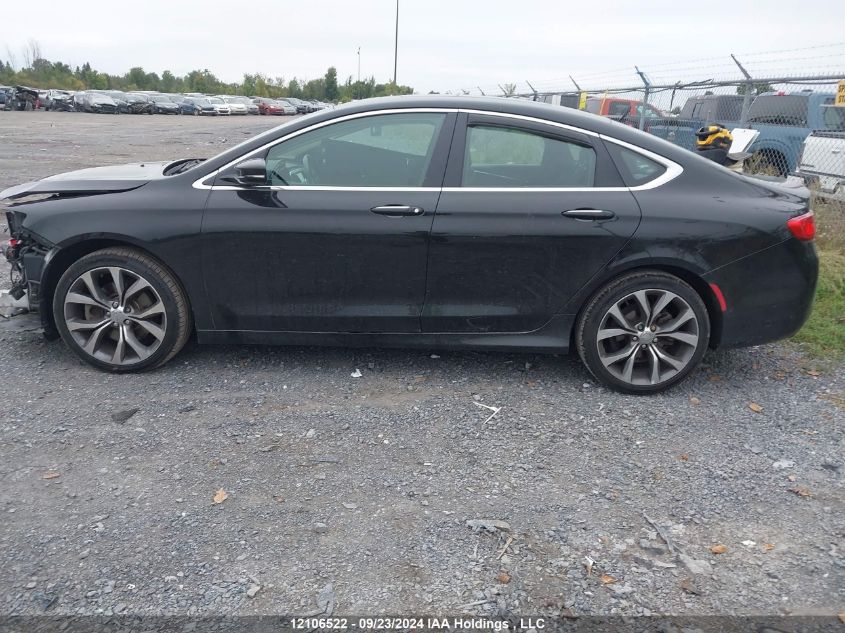 2016 Chrysler 200 C VIN: 1C3CCCCG8GN139793 Lot: 12106522