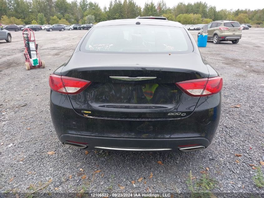 2016 Chrysler 200 C VIN: 1C3CCCCG8GN139793 Lot: 12106522