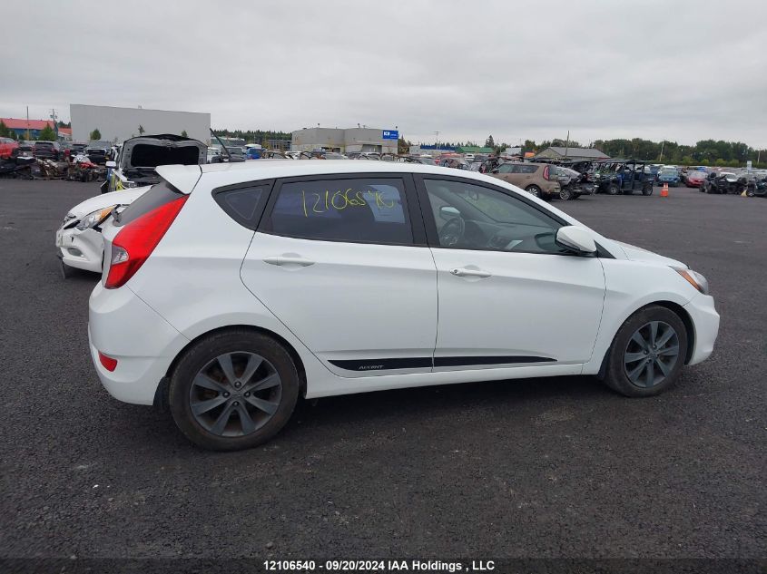 2014 Hyundai Accent Gls/Se VIN: KMHCU5AE8EU151740 Lot: 12106540