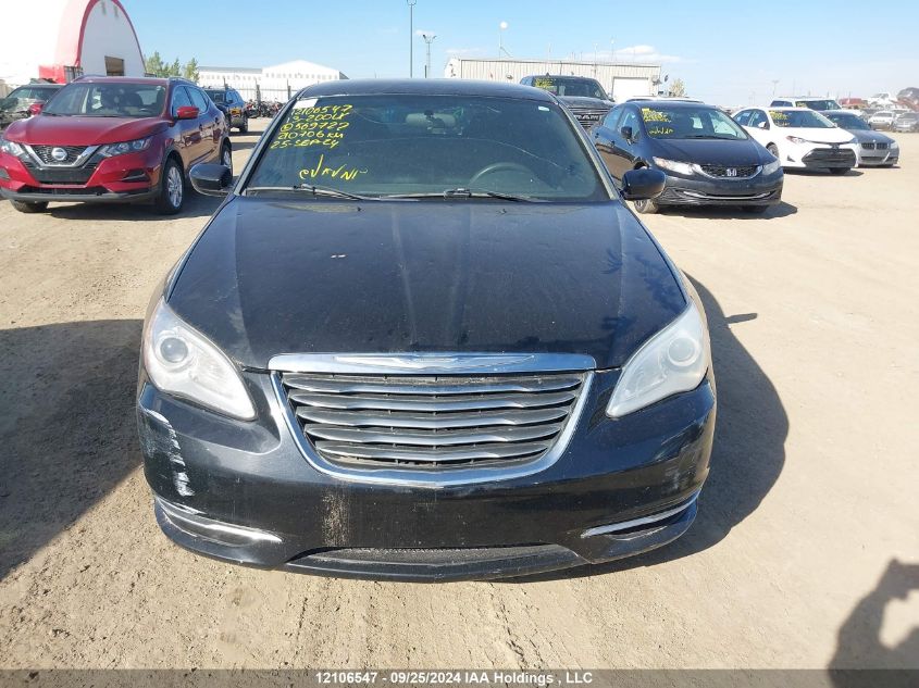 2013 Chrysler 200 Lx VIN: 1C3CCBAB2DN569722 Lot: 12106547