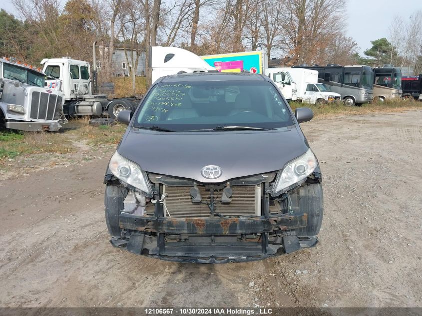 2011 Toyota Sienna Limited 7 Passenger VIN: 5TDDK3DC0BS005877 Lot: 12106567