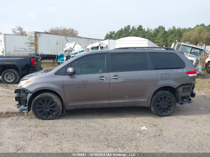 2011 Toyota Sienna Limited 7 Passenger VIN: 5TDDK3DC0BS005877 Lot: 12106567