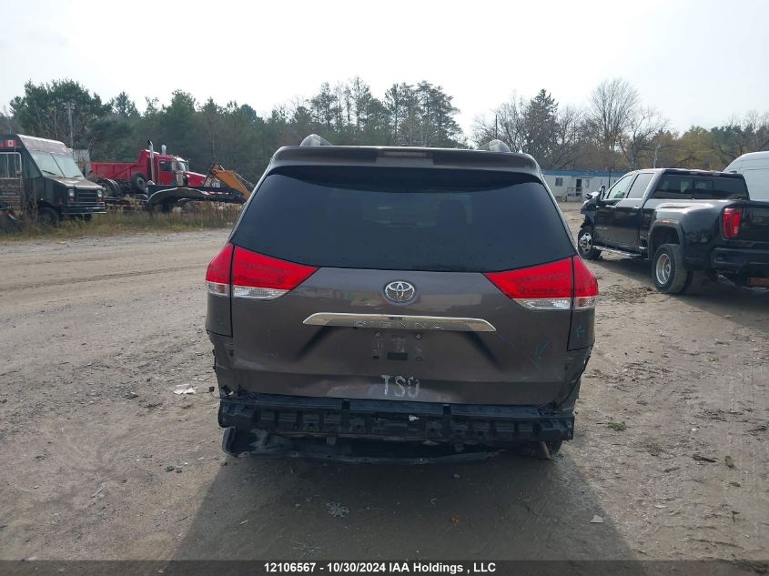 2011 Toyota Sienna Limited 7 Passenger VIN: 5TDDK3DC0BS005877 Lot: 12106567