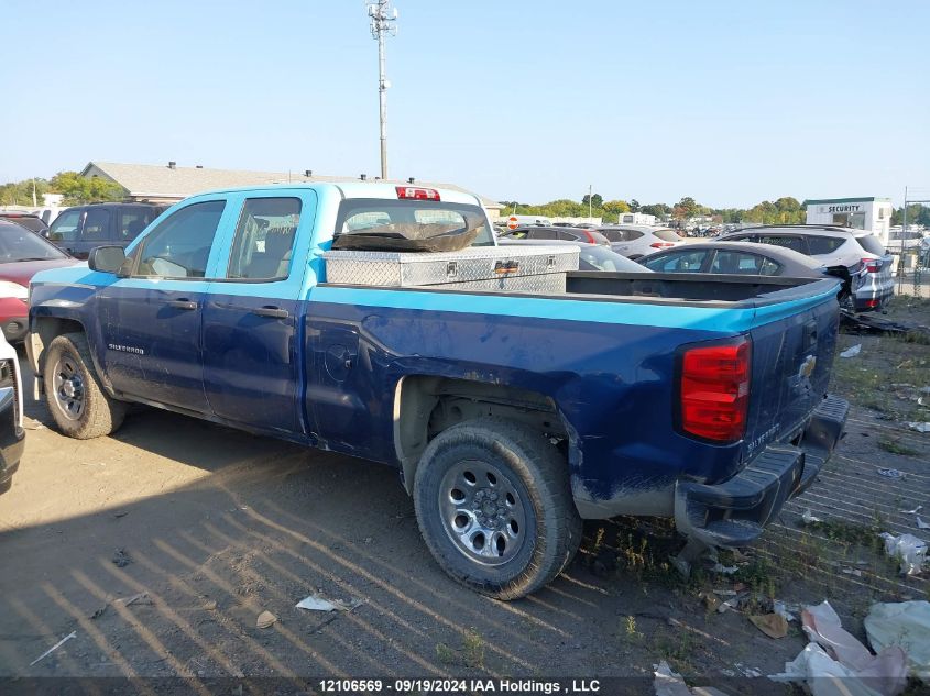 2016 Chevrolet Silverado K1500/K1500 Ls VIN: 1GCVKNEH4GZ334887 Lot: 12106569