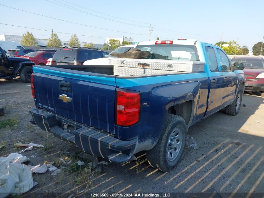 2016 Chevrolet Silverado K1500/K1500 Ls VIN: 1GCVKNEH4GZ334887 Lot: 12106569