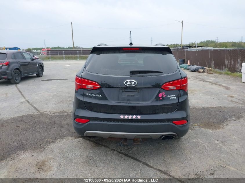 2015 Hyundai Santa Fe Sport VIN: 5XYZUDLB8FG271374 Lot: 12106580