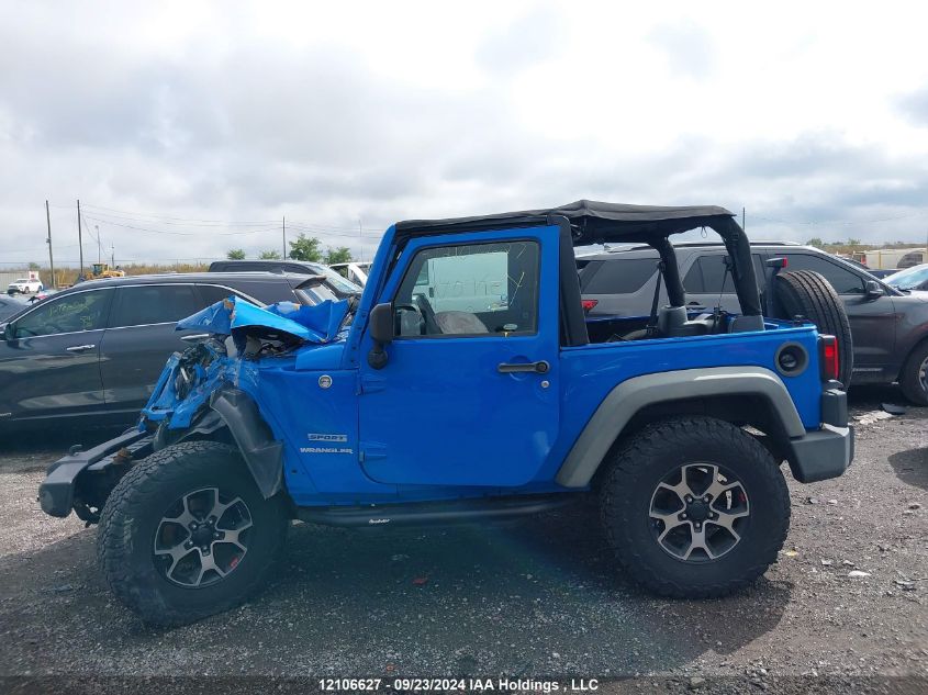 2011 Jeep Wrangler Sport VIN: 1J4AA2D10BL618513 Lot: 12106627