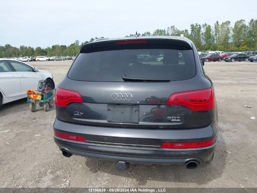 2013 Audi Q7 Premium VIN: WA1CGCFEXDD011674 Lot: 12106639