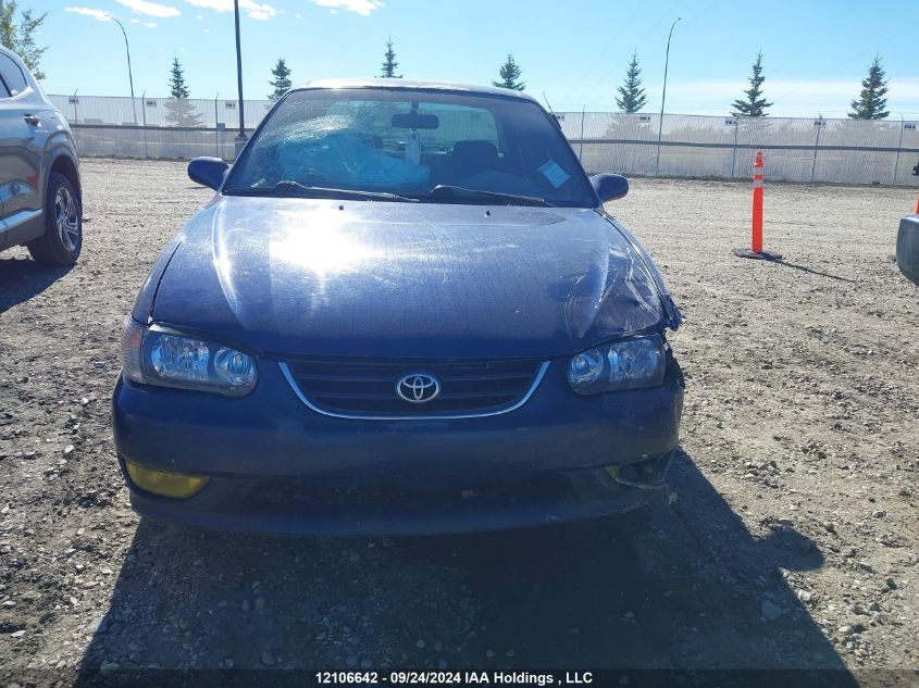 2002 Toyota Corolla Ce/Le/Sport VIN: 2T1BR12E92C883716 Lot: 12106642